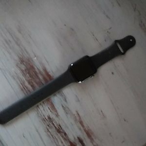 Series 3 black men's Apple watch